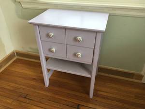 2 Drawer Side Table