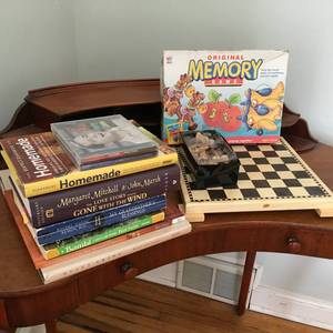 Misc. Books, 2 CDs and 2 Games