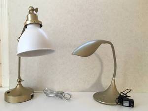2 Desk Lamps