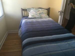 Twin Bed Headboard and Frame