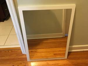 Mirror and 3 Wall Plaques