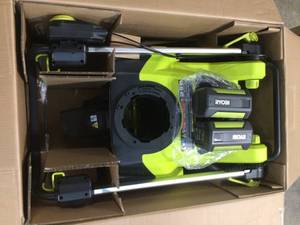 21 40V Cordless Snowblower by Ryobi Customer Returns Se Pictures