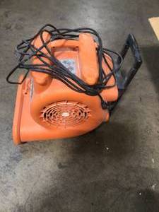 1625 CFM Blower Fan Air Mover with Handle and Wheels by RIDGID Customer Returns See Pictures