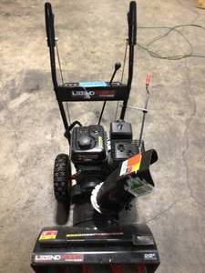 22 in. Two-Stage Gas Snow Blower with Recoil Start by Legend Force Customer Returns