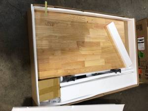 46 in. Adjustable Height Work Table by Husky Customer Returns See Pictures