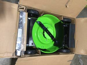 PRO 21 in. 60V Battery Cordless Walk-Behind Lawn Mower (Tool-Only) by Greenworks No Battery No Charger Customer Returns See Pictures