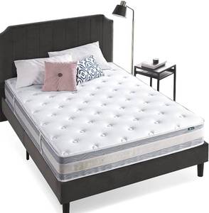 ZINUS 10 Twin Size Green Tea Memory Foam Hybrid Mattress Model SC-HBSM-10T