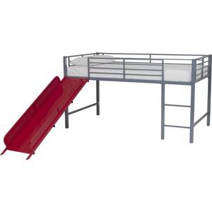 DHP The Jade Junior Loft Bed With Red Slide Model DE76382
