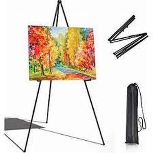 lot 46 image: U Brands Collapsible Metal Floor Easel