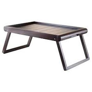 lot 5 image: Winsome Elise Breakfast Tray in Espresso Finish