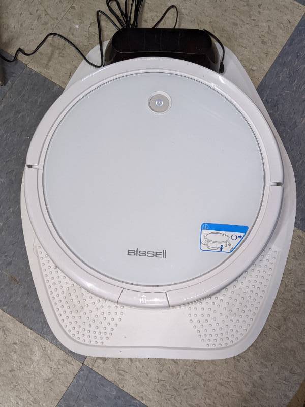 lot 70 image: Bissell SpinWave Pet Robot, 2-in-1 Wet Mop and Dry Robot Vacuum