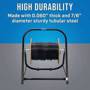 lot 113 image: Jonard Tools CC-2721 High Durability Steel Cable Caddy