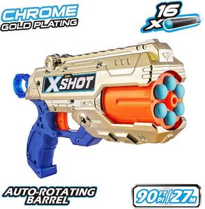 lot 52 image: X-Shot-EXCEL-Combo Pack Golden Hawk EyeReflex 6 and Double Kickback