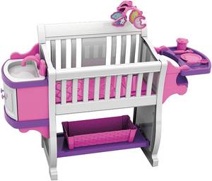 lot 78 image: American Plastic Toys Kids My Very Own Nursery Baby Doll Playset