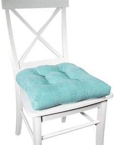 lot 136 image: 2 Arlee - Tyler Chair Pads, Memory Foam, Non-Skid Backing
