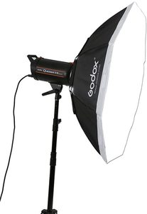 lot 151 image: GODOX Octagon Softbox 47 120cm Bowens Mount for Studio Light