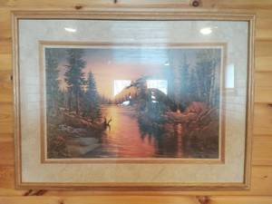 lot 55 image: Framed Print