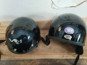 lot 80 image: Motorcycle Helmets