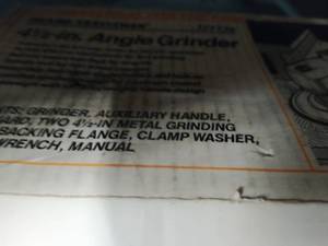 lot 92 image: Angle Grinder