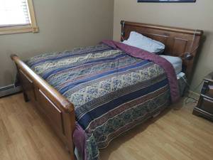 lot 21 image: Full Size Bed with Sleep Number Mattress