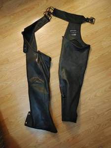 lot 28 image: Pair of Motorcycle Chaps