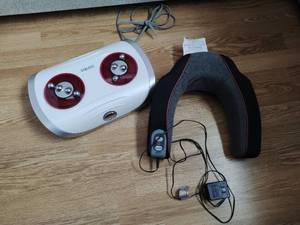 lot 32 image: Homedics Foot Massager & Heated Neck Massager
