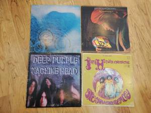 lot 4 image: Collection of Four Classic Rock Records