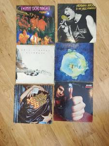 lot 11 image: Collection of Six Class Rock Records