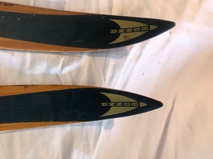Vintage Skis and poles