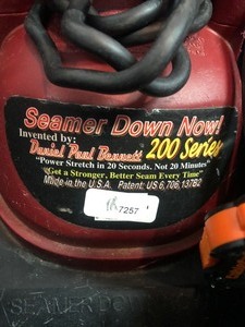 RIGID box with Carpet Seamer