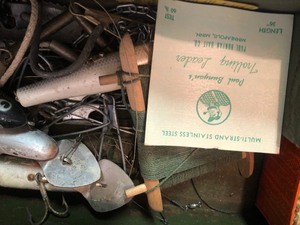 Vintage tackle box