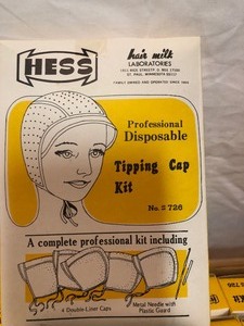 Box of Salon tipping cap kits