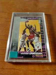 1995 Michael Jordan Crash the Game Card