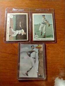 3 Ted Williams Cards