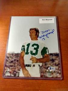 Signed Don Maynard Photo WCOA