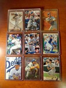 9 Mike Piazza Cards - One Numbered
