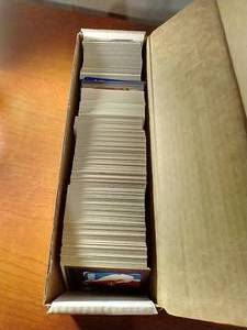 Box of Basketball Cards