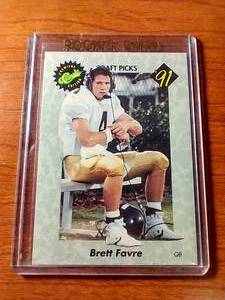 1991 Classic Brett Favre Rookie Card