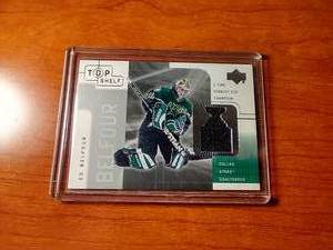 Ed Belfour Game Used Jersey Card
