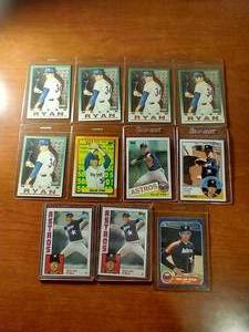11 Nolan Ryan Cards