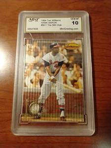 SlabbedGraded 1994 Hank Aaron Card
