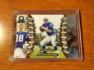 1998 Omega Peyton Manning Rookie Card