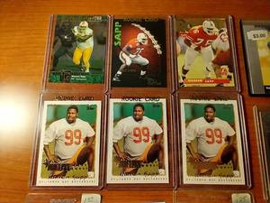 Football Card Lot - Many StarsRookiesEtc