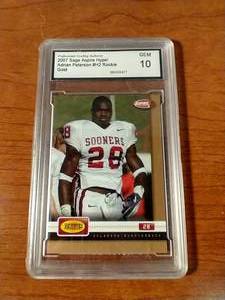 2007 Adrian Peterson Rookie Card - Grade 10