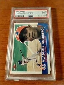 2001 Fleer Vladimir Guerrero - PSA9