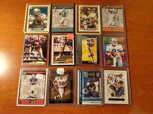 12 Football Cards - Mostly Superstars