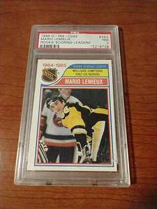 1985 OPC Mario Lemieux - PSA7