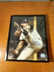 Signed Denny McLain Photo