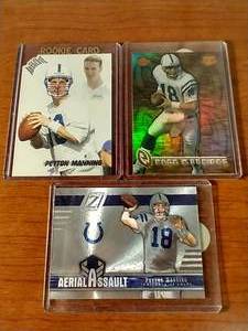 Peyton Manning Lot - 1998 Absolute Rookie