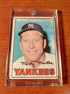 1967 Topps Mickey Mantle Card